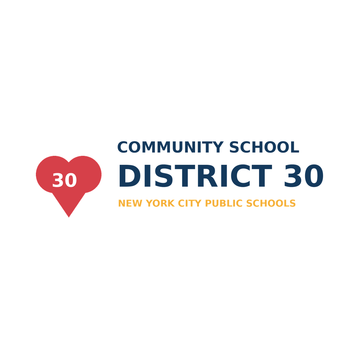 Community School District 30 logo