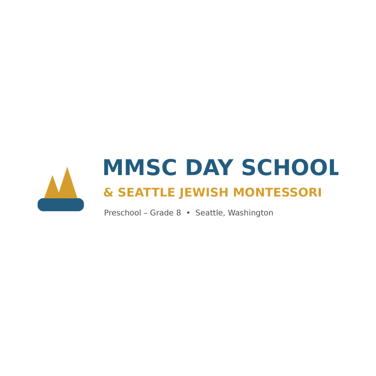 MMSC Day School, Seattle Jewish Montessori logo